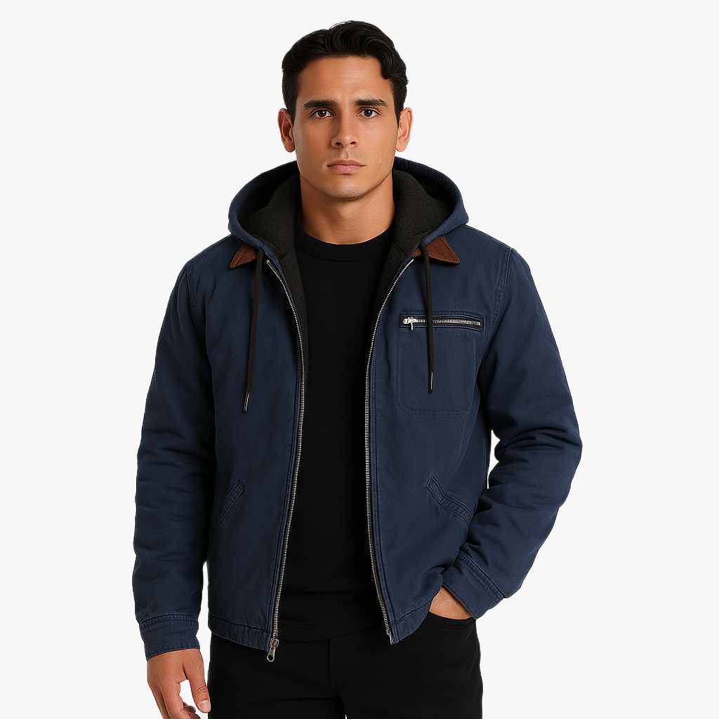 Stylish Men's Winter Bomber Jacket for Warmth