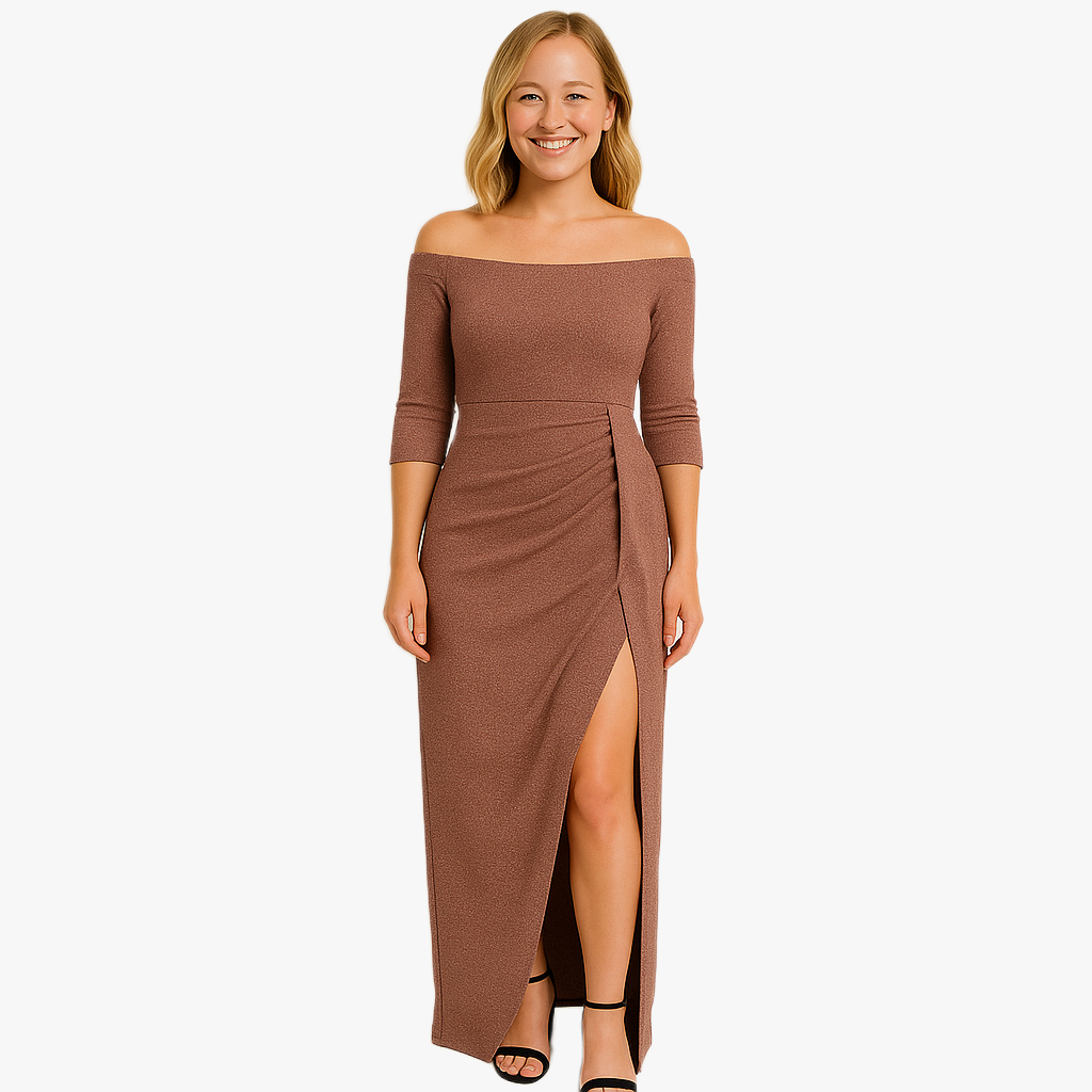 Elegant Summer Off-Shoulder Dress for Women