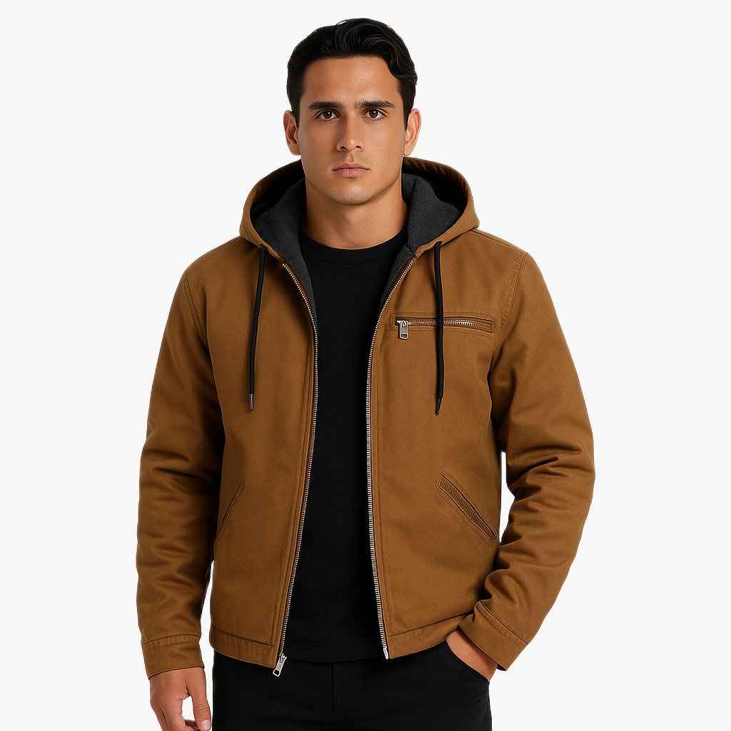 Stylish Men's Winter Bomber Jacket for Warmth
