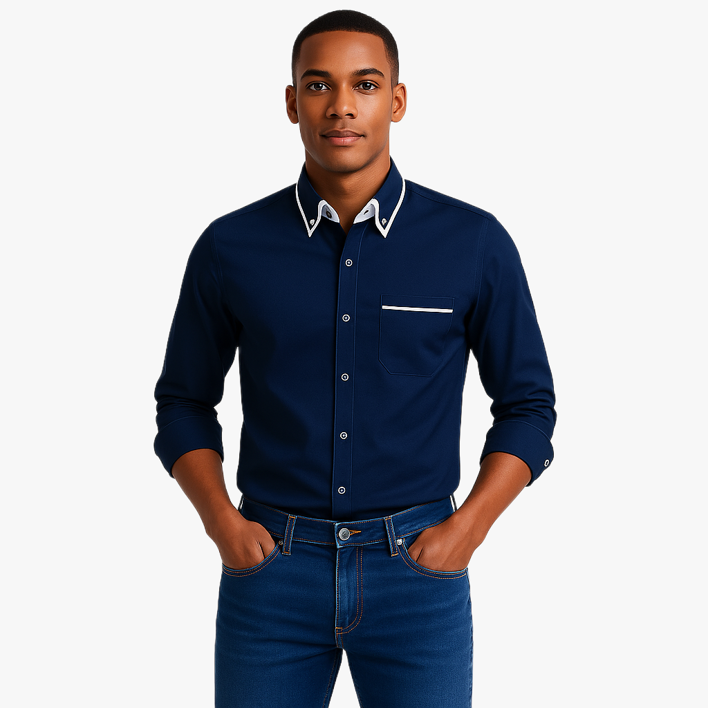 Stylish Short Sleeve Men's Casual Shirt