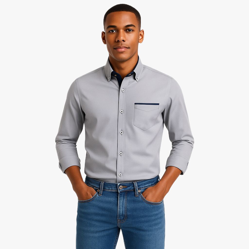 Stylish Short Sleeve Men's Casual Shirt