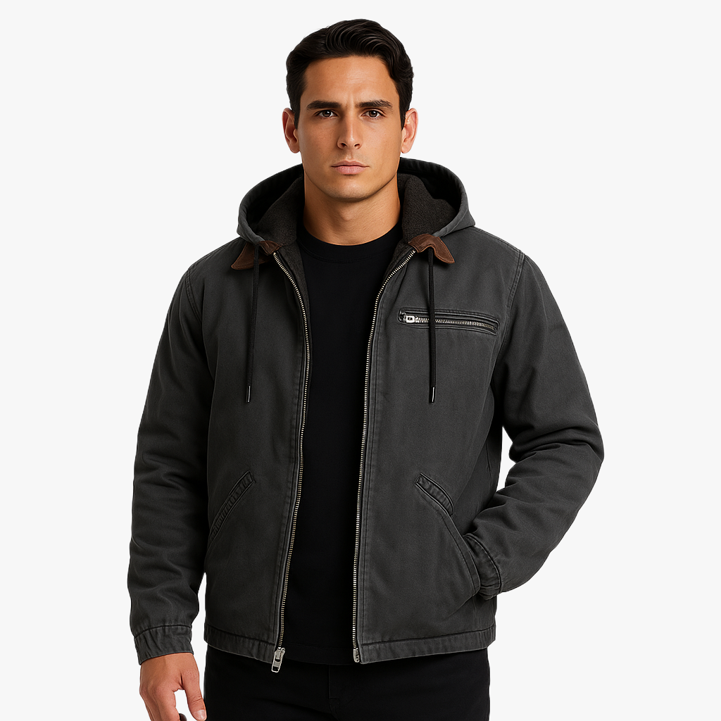 Stylish Men's Winter Bomber Jacket for Warmth