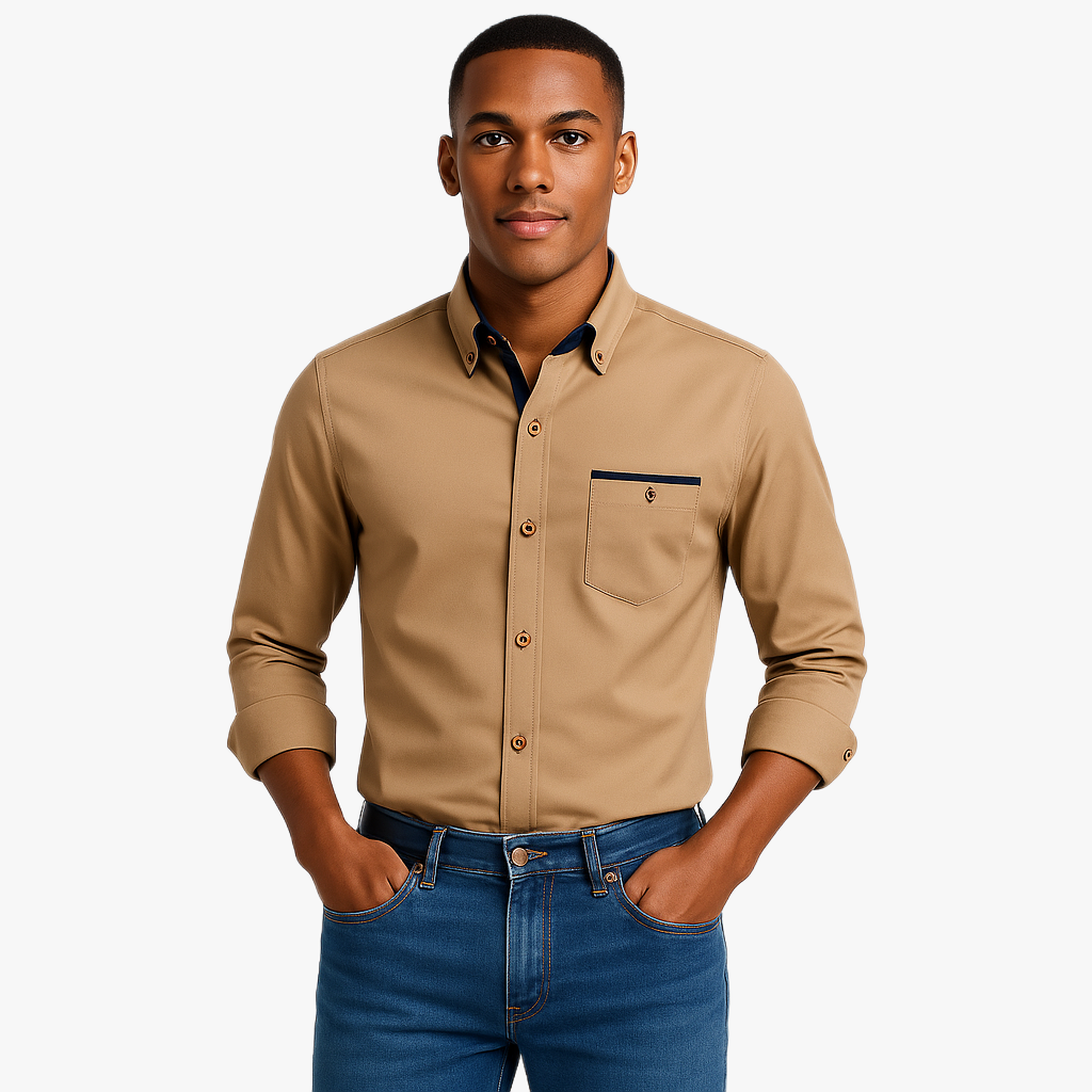 Stylish Short Sleeve Men's Casual Shirt